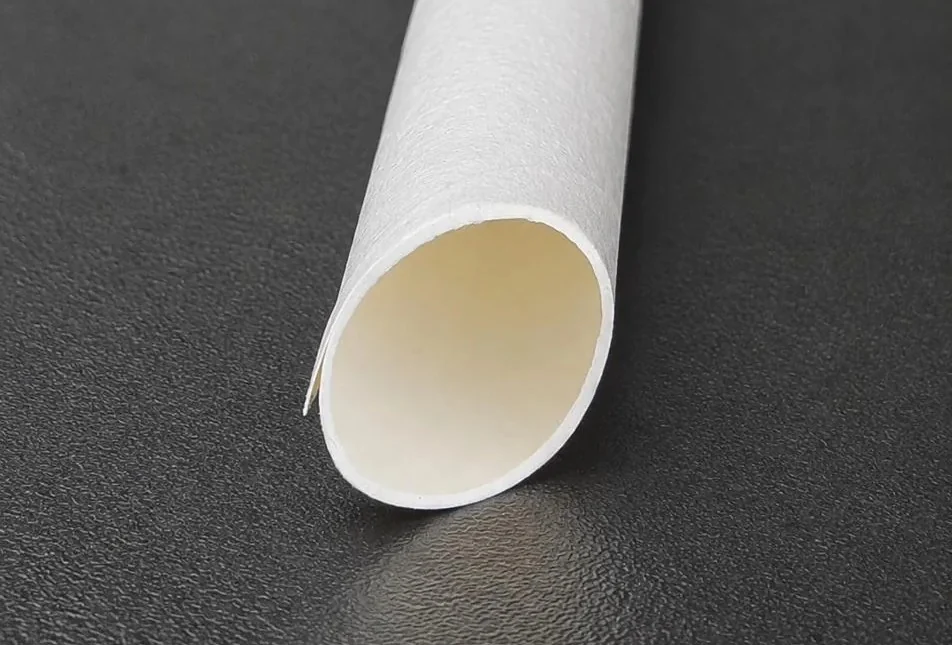 ACPP compostable boba straw showing a 12 mm diameter