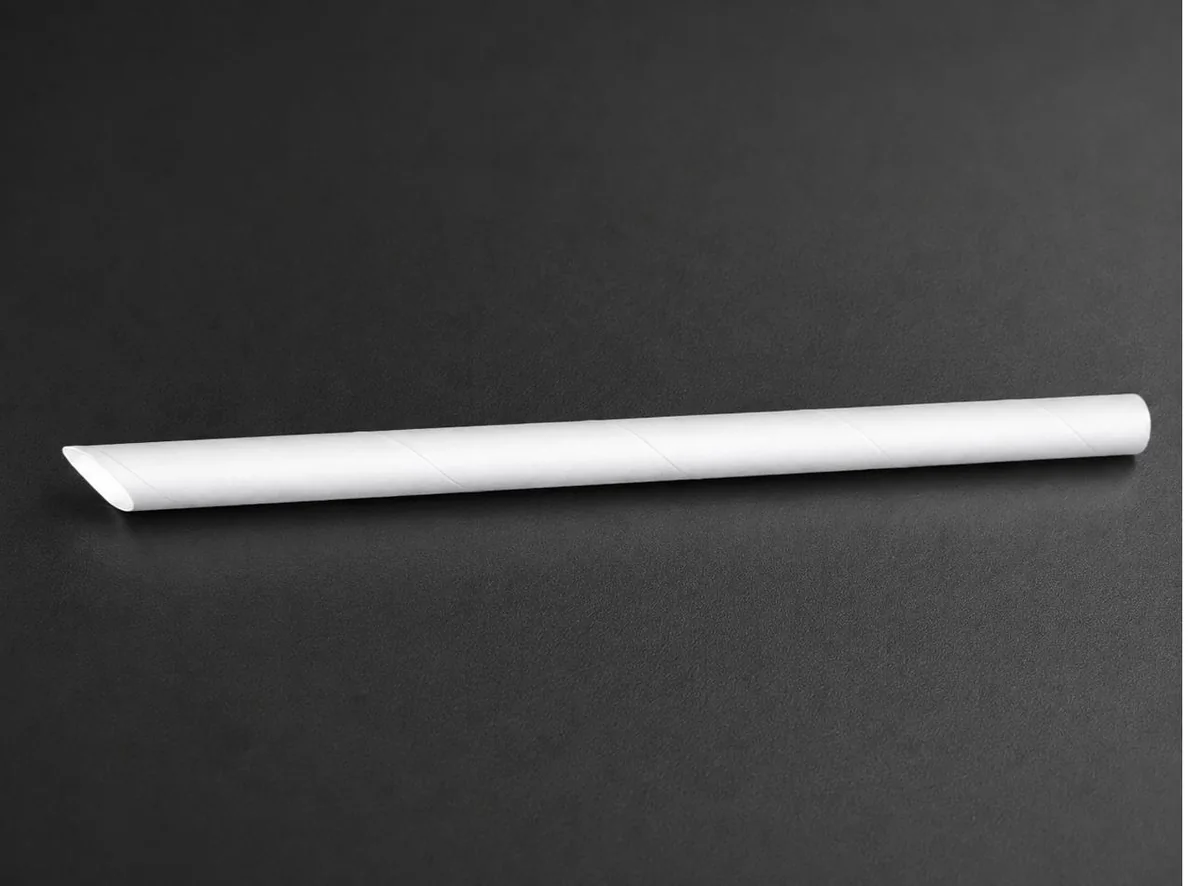 ACPP compostable standard straw with a 6 mm diameter